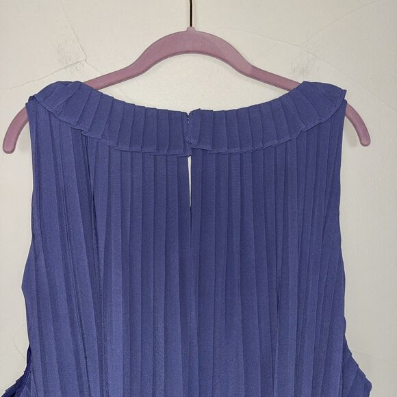 ModCloth Sleeveless Pleated Shift Dress “The Pleat-est Things” in Violet Size 4x - Picture 8 of 15